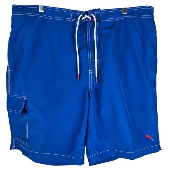 Tommy Bahama Men's Blue Summer Swim Vacation Poolside Swim Trunks Shorts XXL - Picture 1 of 4